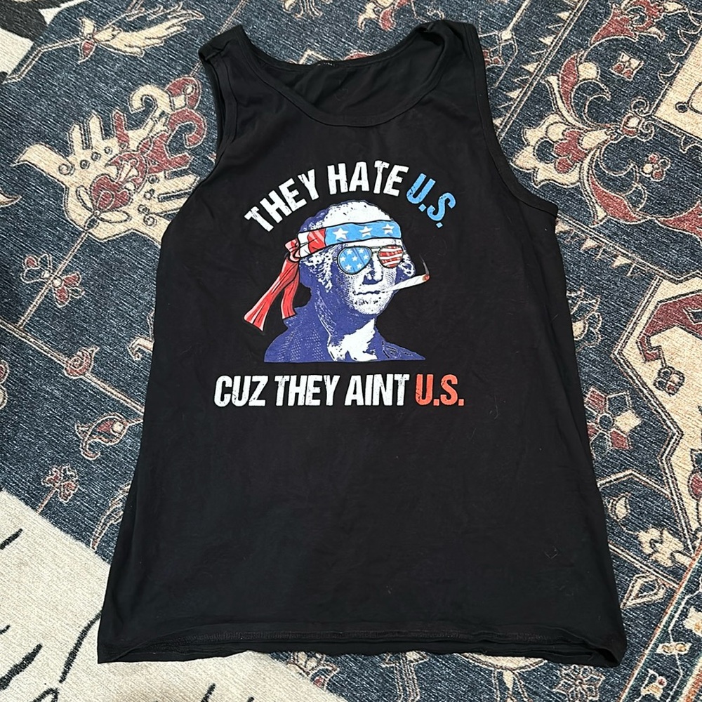 Men’s they hate US because they ain’t US tank